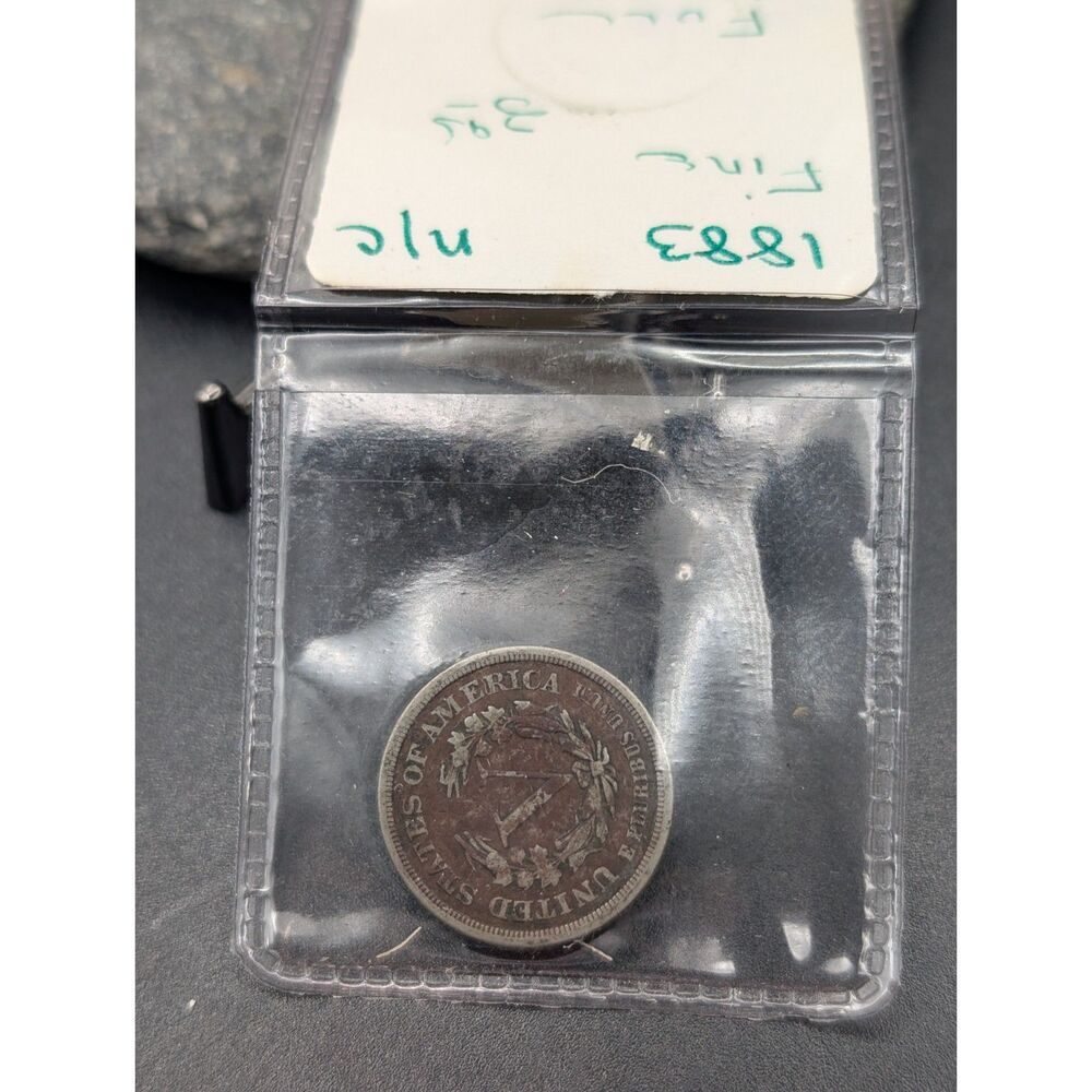 1883 Liberty Head Nickel – “No Cents” Variety – As Shown